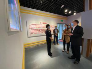 洛陽市市委常委、宣傳部長王飛莅臨洛陽正大調研