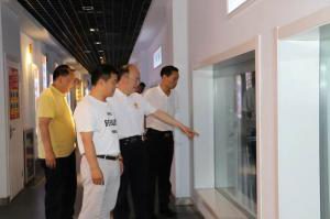 洛陽市農副産品行業協會劉長河會長一行到洛陽正大參觀調研